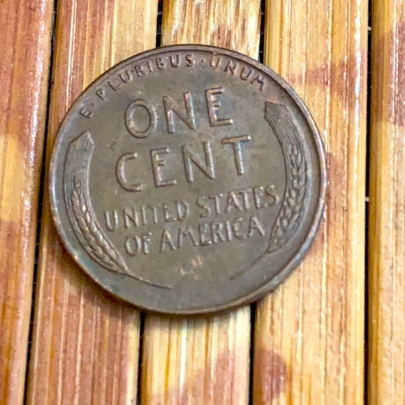 Vintage 1956 Lincoln Wheat One Cent - Picture 2 of 2